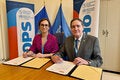 Dr. Jarbas Barbosa, and the Minister of Health of the Kingdom of Spain, Mónica García Gómez, today signed a Letter of Intent to boost cooperation in organ, tissue, and cell donation and transplantation