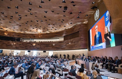 La 78.ª Asamblea Mundial de la Salud concluyó 
